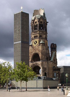 Breitscheidtplatz Berlin Charlottenburg Kaiser-Wilhelm-Gedchtniskirche PLZ 10789