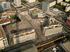 Berliner Alexanderplatz ehemals Ostberlin