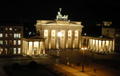 Brandenburger Tor bei Nacht