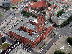 Das Rote Rathaus - Berliner Rathaus in Berlin Mitte