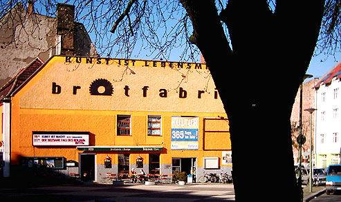Die Brotfabrik in Berlin Weiensee